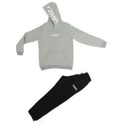 Target Παιδικές φόρμες σετ Hoodie & Cuffed Fleece Pants ''Coding''